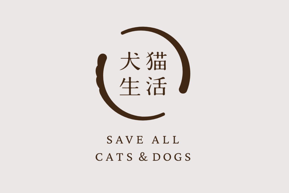 犬猫生活　ロゴ